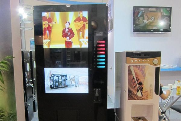 Kontech Open frame monitor engineered for vending machine